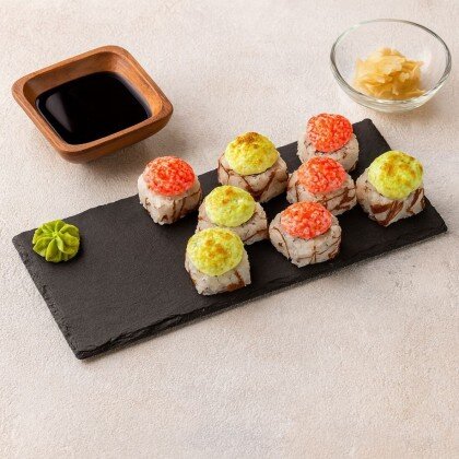 Ролл «Запечённый Спайси Магуро»