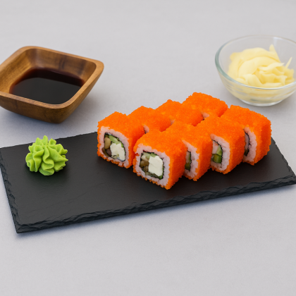 Ролл «Калифорния» с угрём