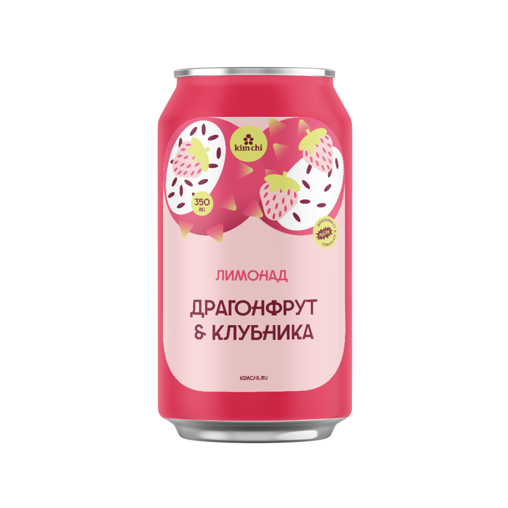 Лимонад Драгонфрут-Клубника