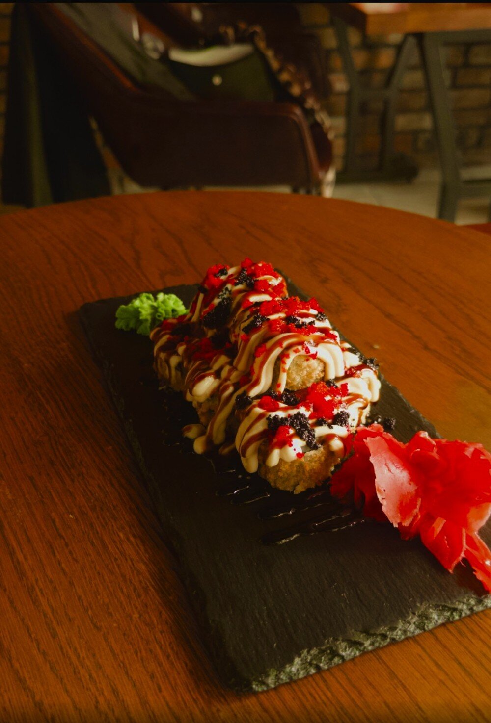 Новый Горячий ролл с крабом