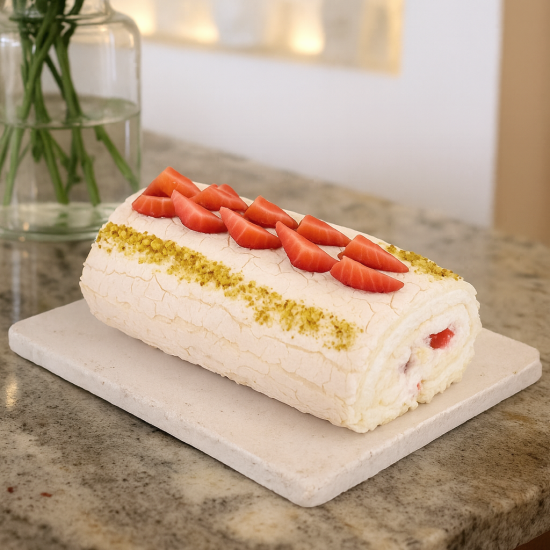 Меренговый рулет