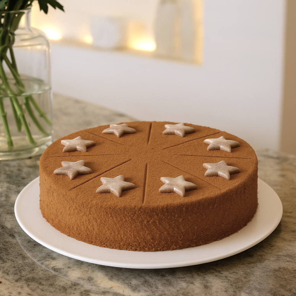 Карамельный медовик