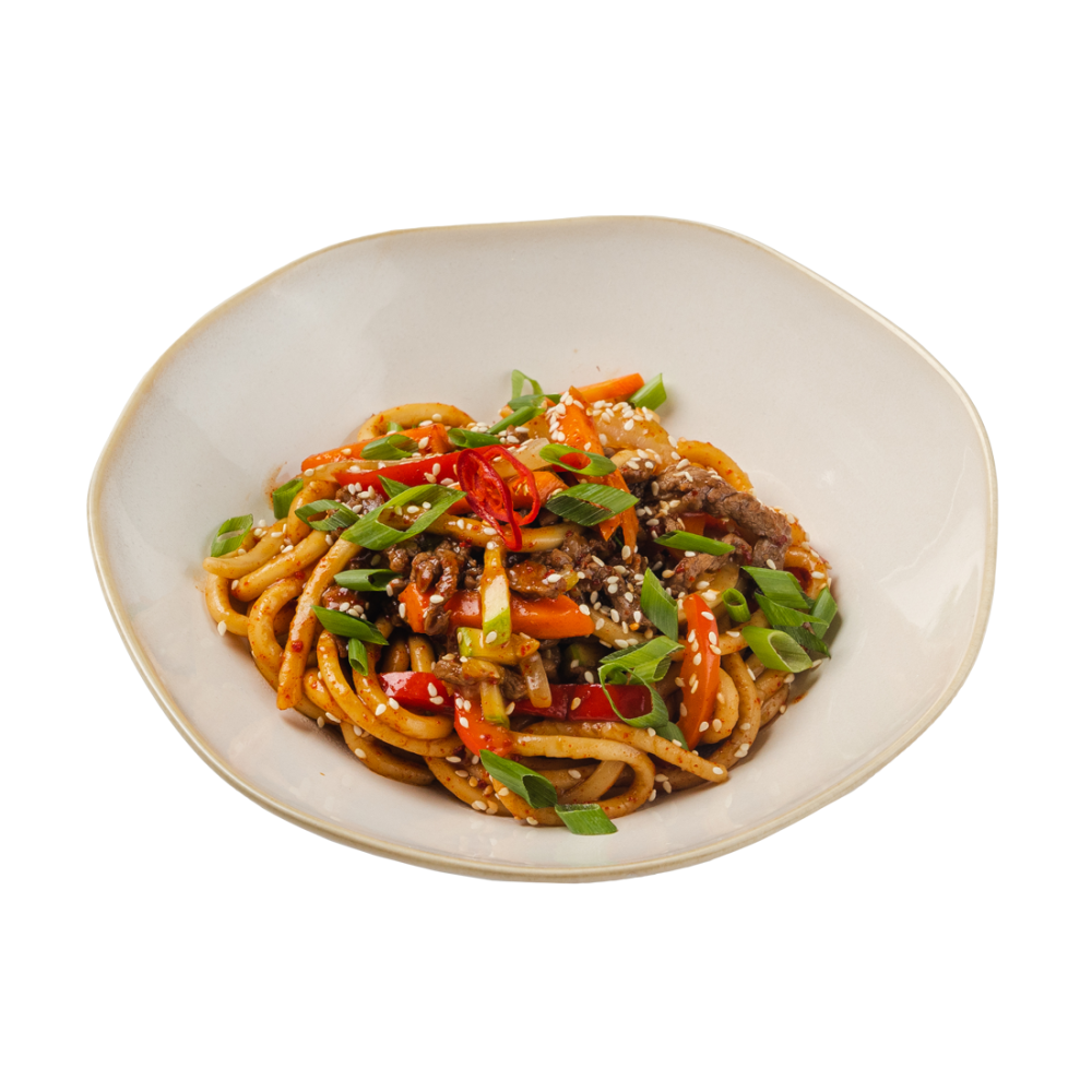 Соба с соусом терияки