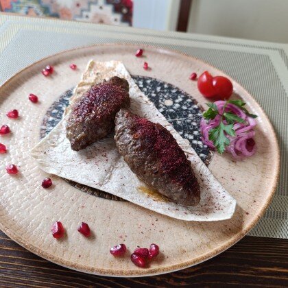 Люля-кебаб из свинины и говядины