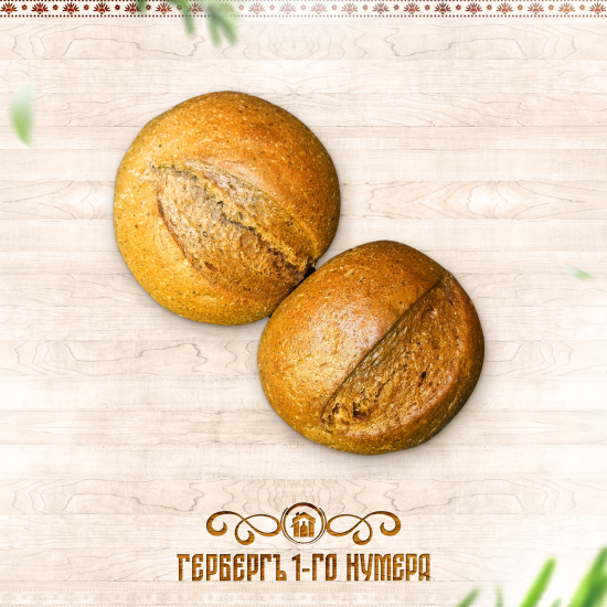 Ржаная булочка с солодом