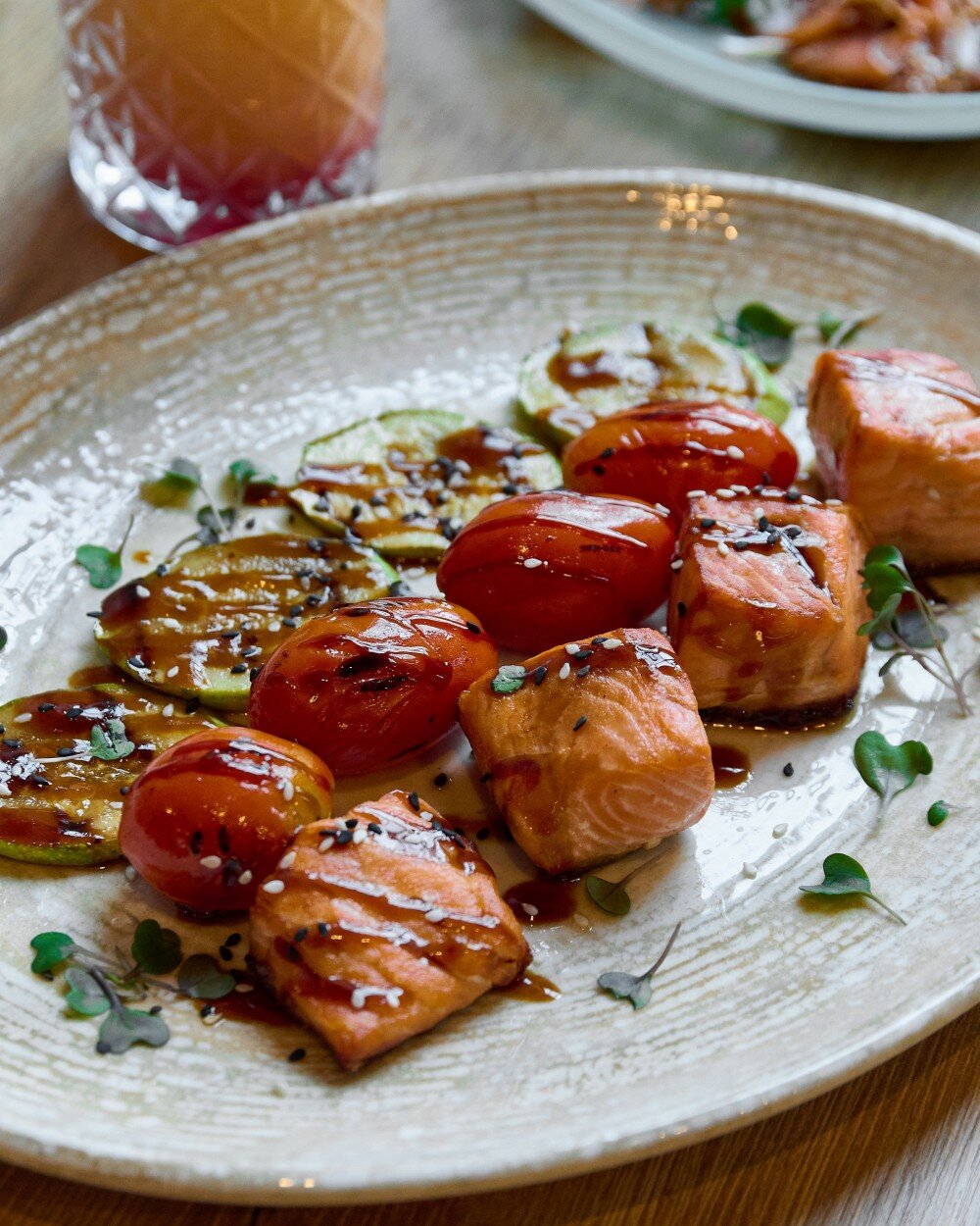 Шашлык из лосося