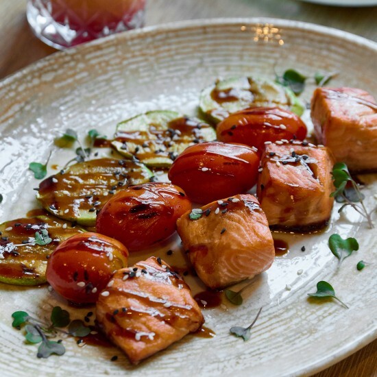 Шашлык из лосося