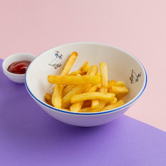 Картофель фри с кетчупом