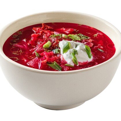 Борщ горячий