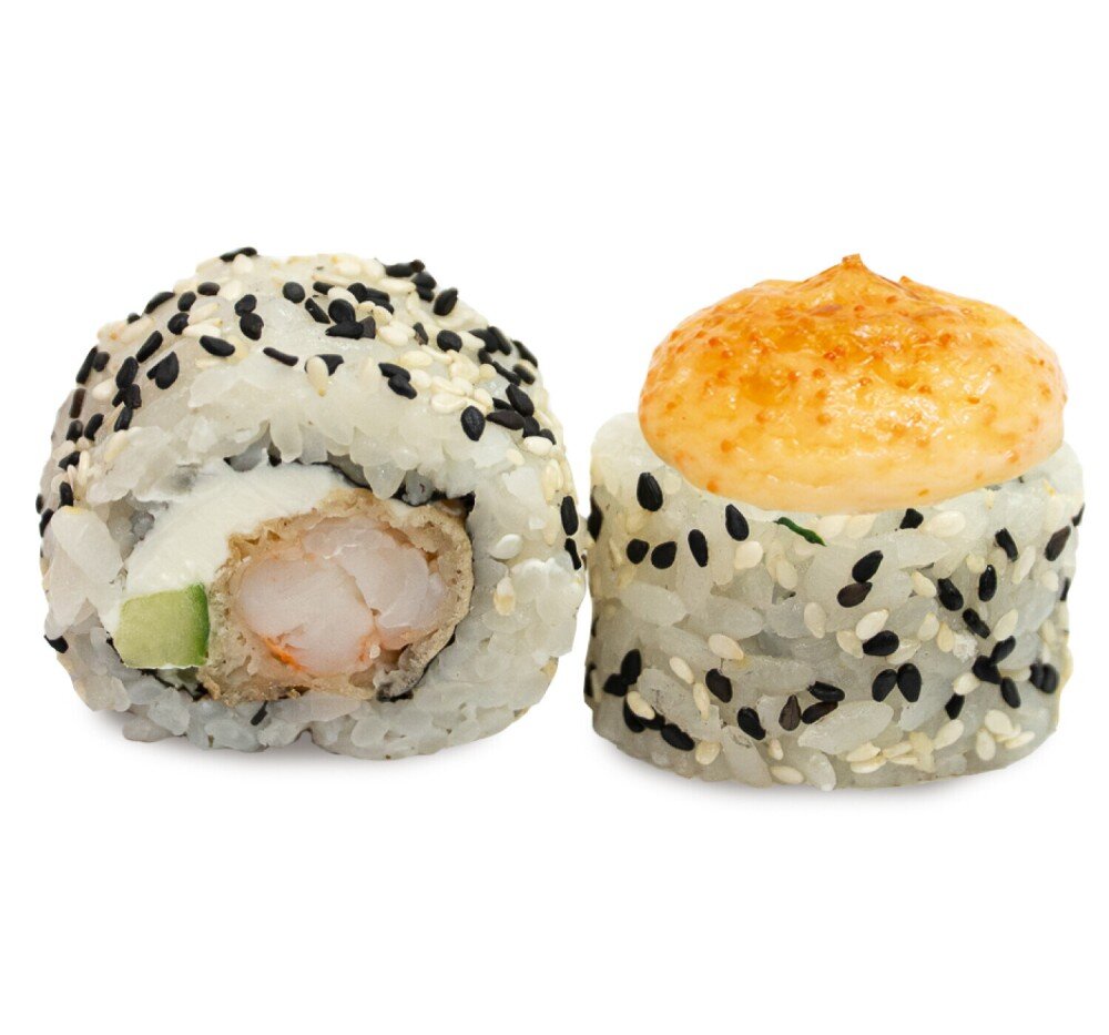 Ролл Сэнсей с креветкой запеченный