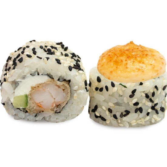 Ролл Сэнсей с креветкой запеченный