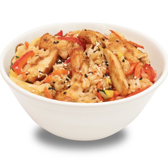 Рис с курицей