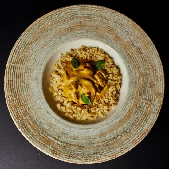 Курочка Карри с булгуром