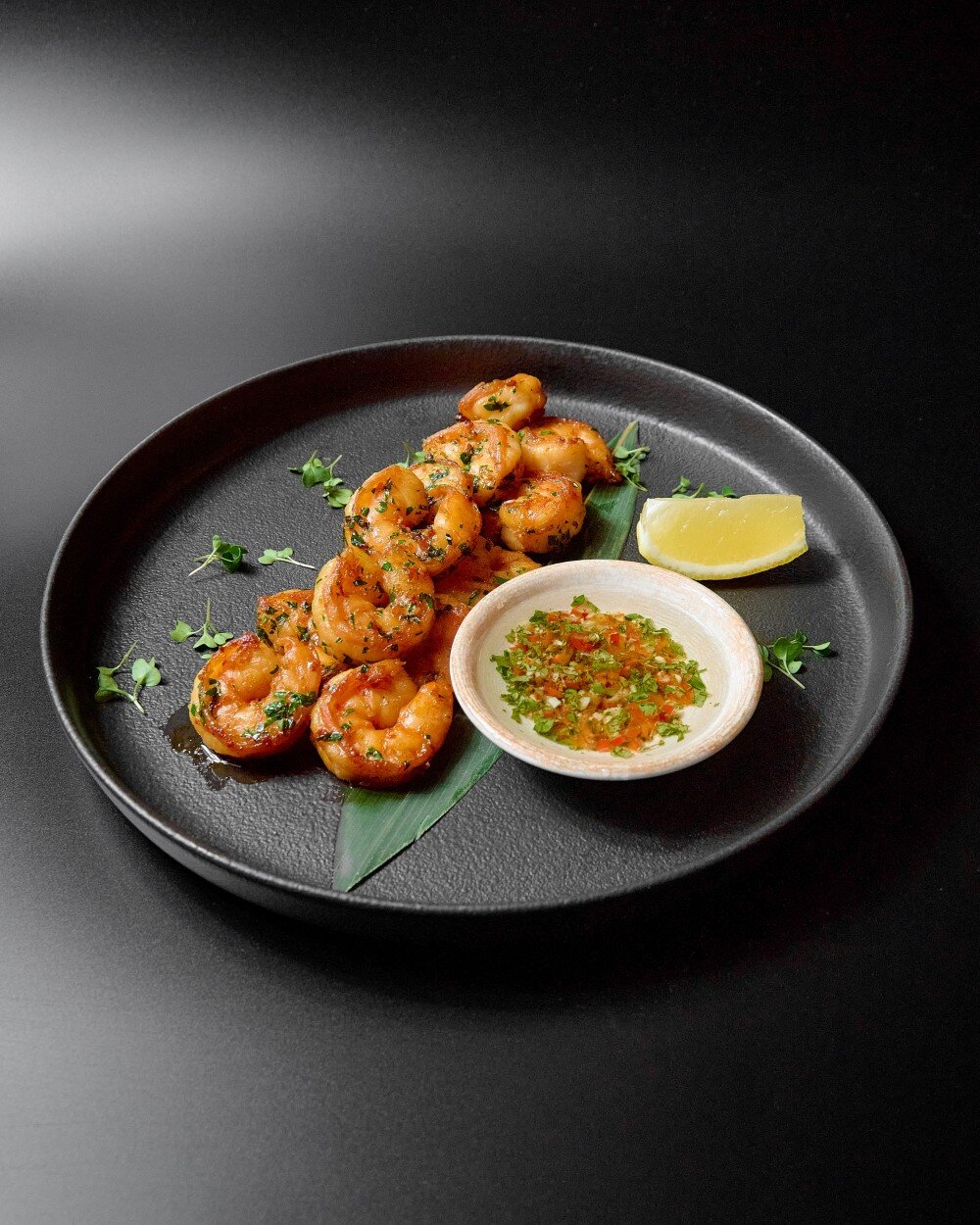 Креветки Чимичурри