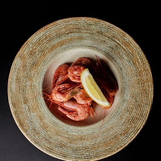 Креветки отварные /