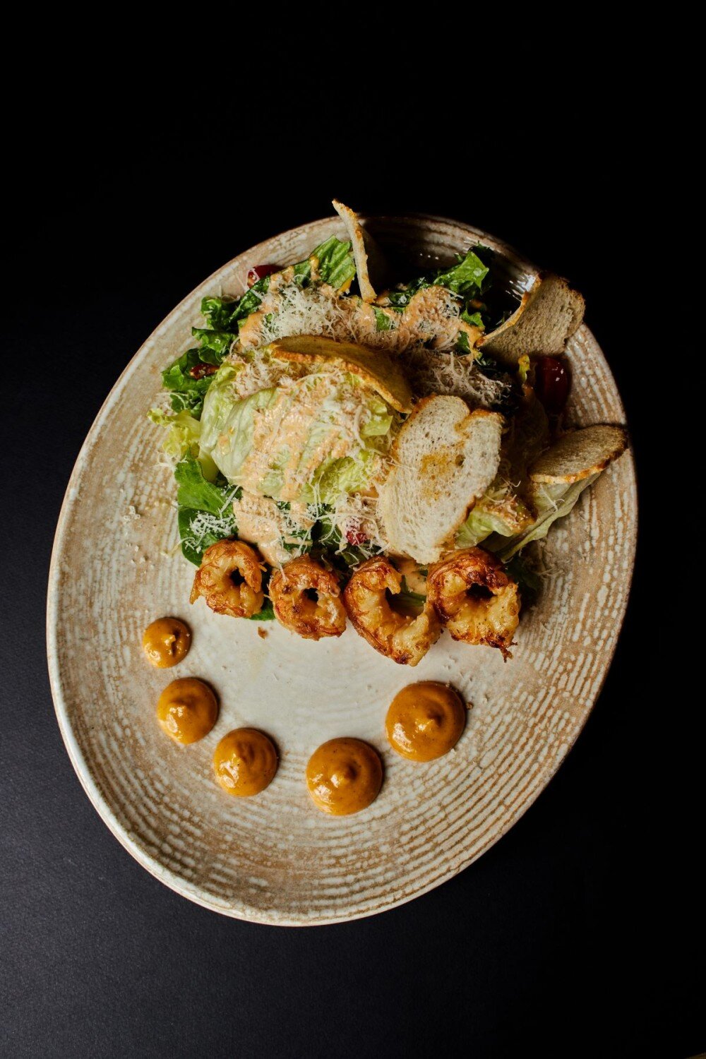 Цезарь Том ям с креветками*