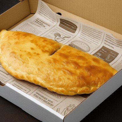 Хачапури Кальцоне с Курицей и Грибами