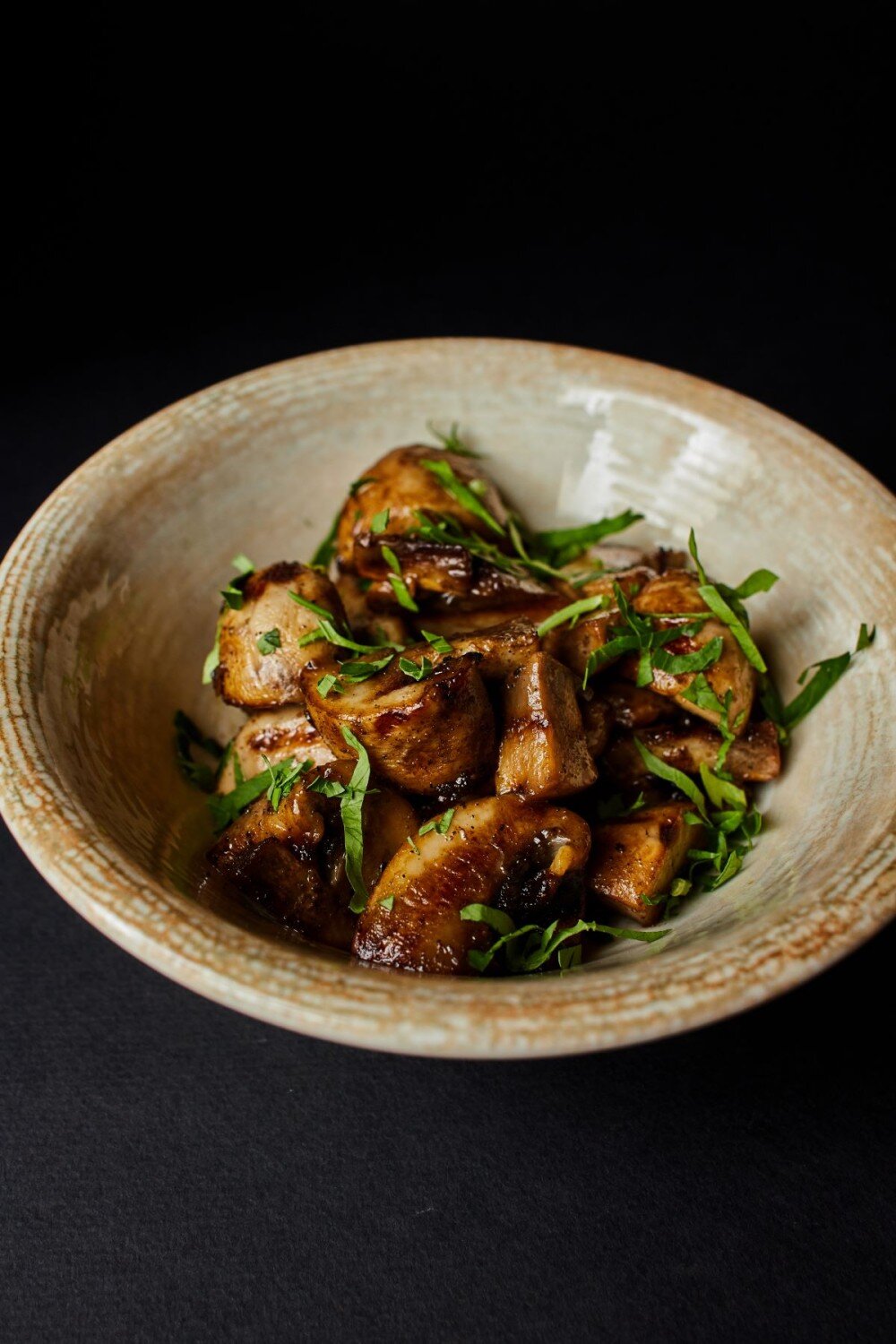 Шампиньоны гриль