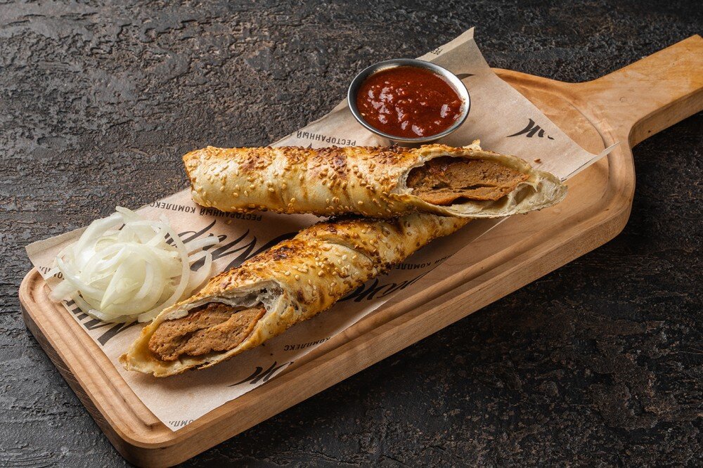 Люля говядина в тесте