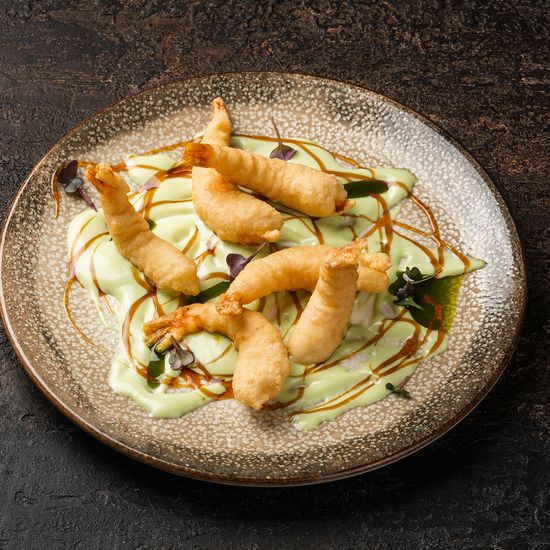 Попкорн из креветок