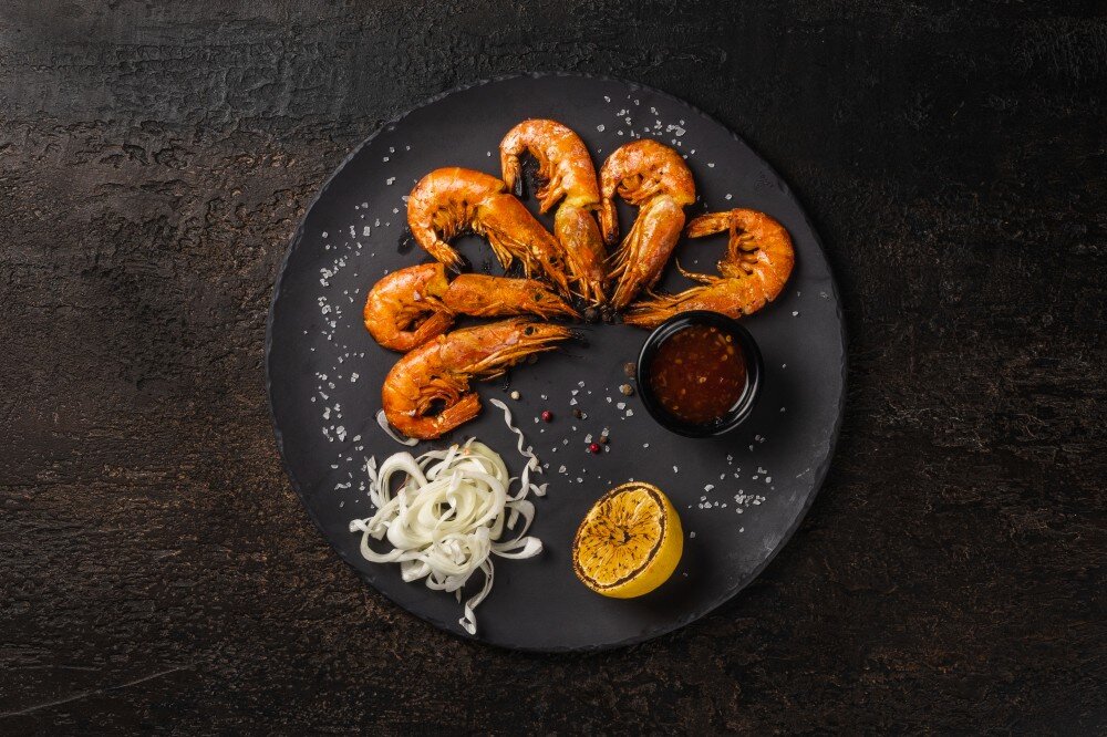 Лангустины гриль