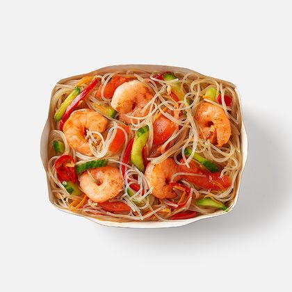 Фунчоза с креветкой