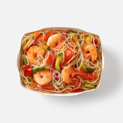 Фунчоза с креветкой