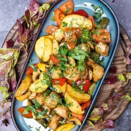 ЖАРКОЕ С КУРИЦЕЙ