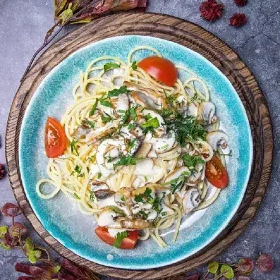 ПАСТА С ГРИБАМИ