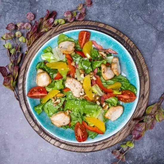 С КУРИЦЕЙ И АПЕЛЬСИНАМИ