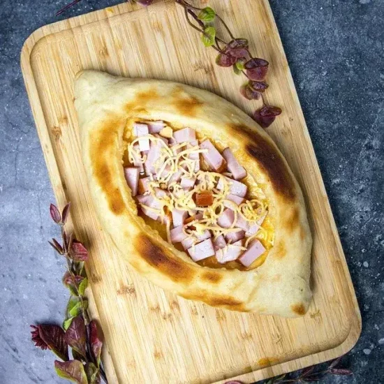 ХАЧАПУРИ С ВЕТЧИНОЙ