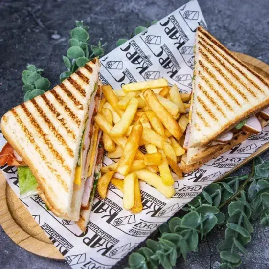 КЛАБ С ВЕТЧИНОЙ+ФРИ