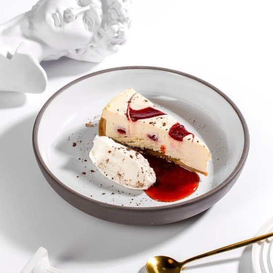 Чизкейк клубничный