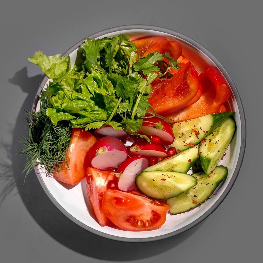 Овощная тарелка