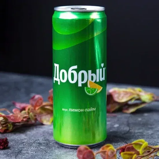ДОБРЫЙ ЛИМОН ЛАЙМ 0,33 Ж/Б