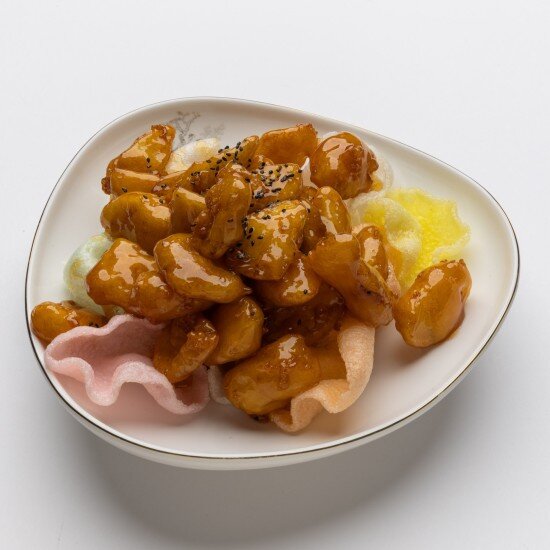 Яблоки в карамели