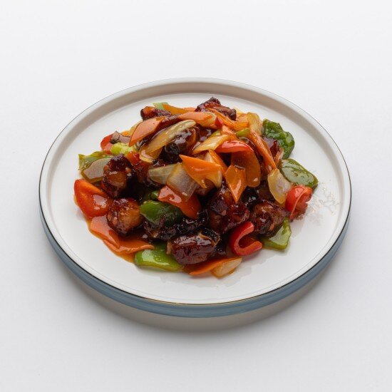 Свиные ребрышки в кисло-сладком соусе