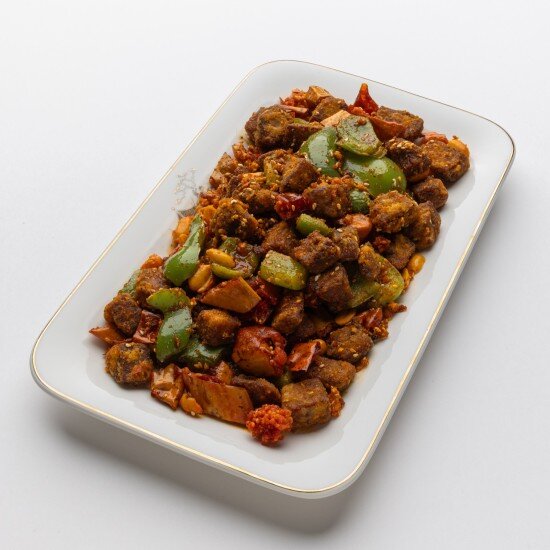 Курица с сычуанским перцем