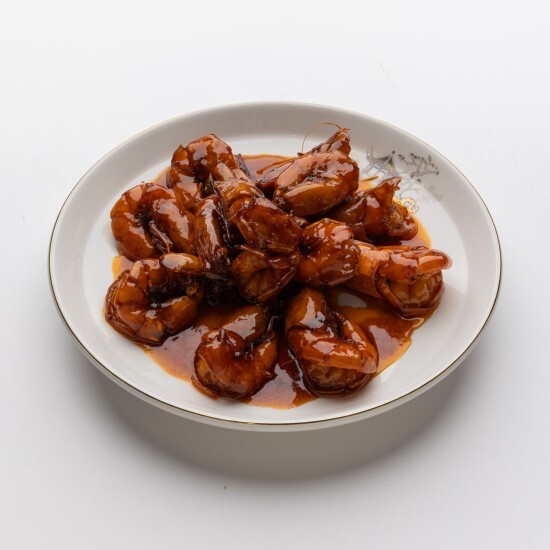 Креветки в кисло-сладком соусе