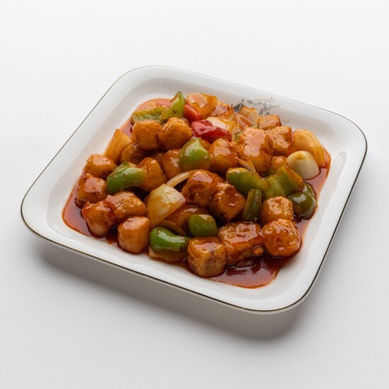 Кета в кисло-сладком соусе