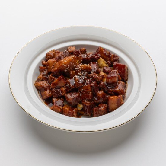 Свинина тушеная