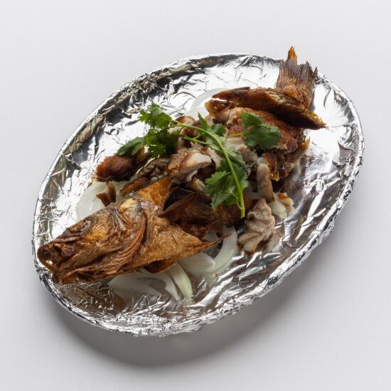 Сибас сухожареный