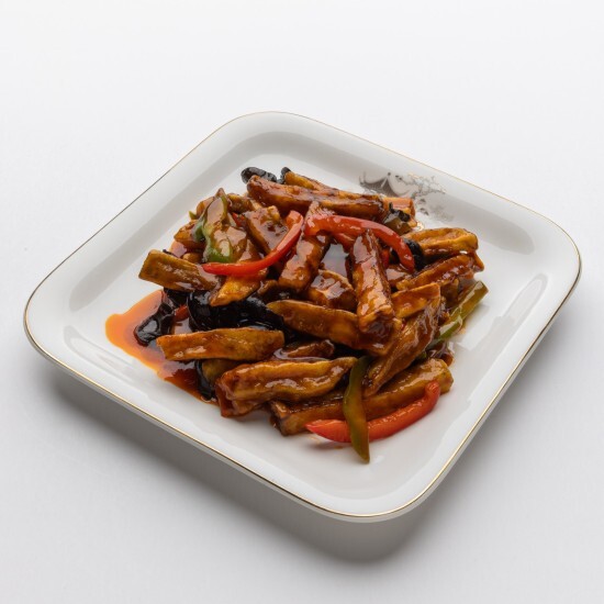 Баклажаны в кисло-сладком соусе