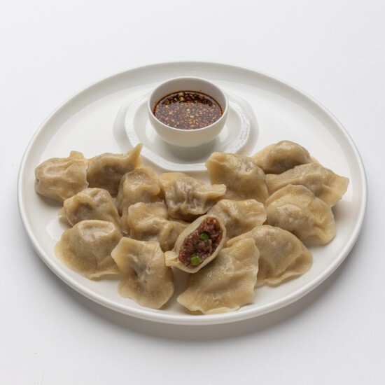 Пельмени отварные с говядиной 12шт