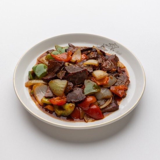 Говядина в соевом соусе