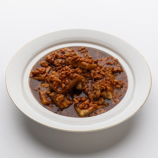 Мягкое тофу со свининой