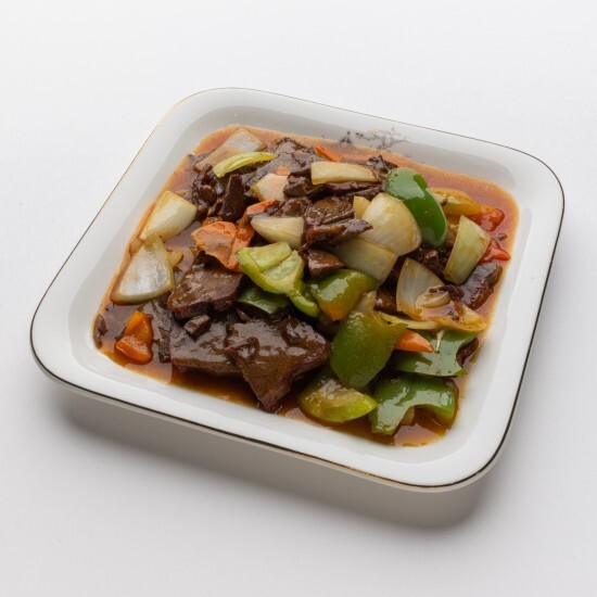 Говяжьи ломтики в соевом соусе