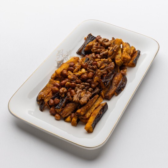 Баклажаны жареные с орехами