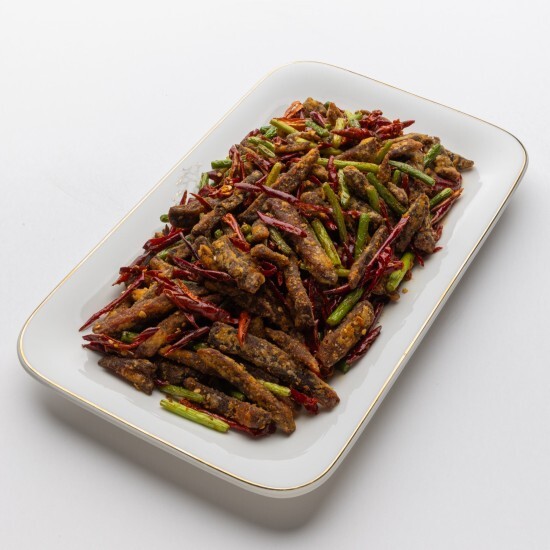 Говядина соломкой острая сухожаренная