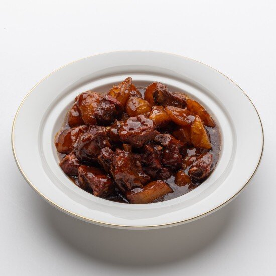 Свиные ребрышки с картофелем